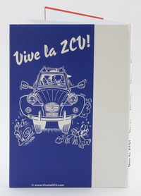 Vive la 2CV Notizbuch